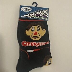 Hasbro Operation Mens Socks NWT